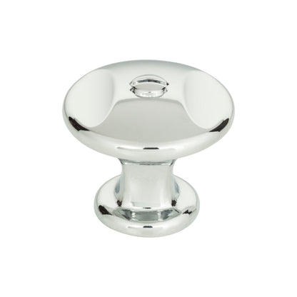 ATLAS A869-CH Ergo 1 3/8" Diameter Round Knob - Polished Chrome
