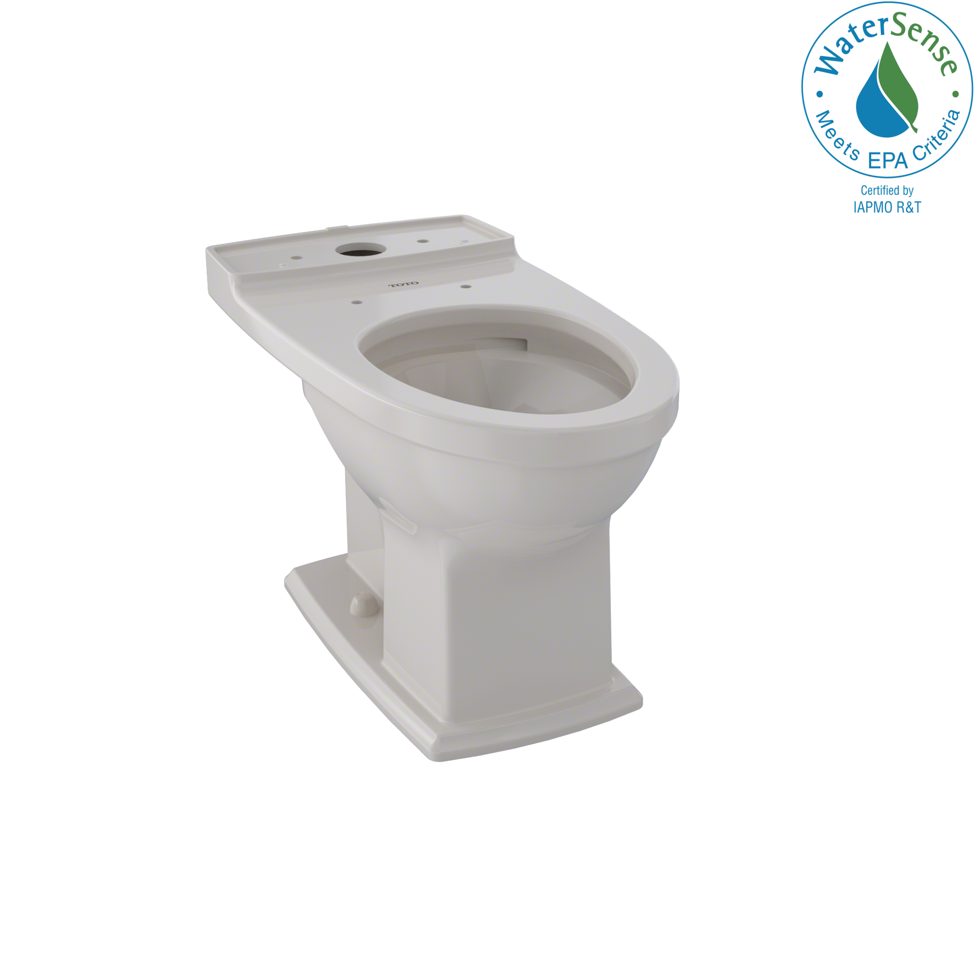 TOTO CT494CEFG#12 Connelly Universal Height Elongated Toilet Bowl With Cefiontect - Sedona Beige
