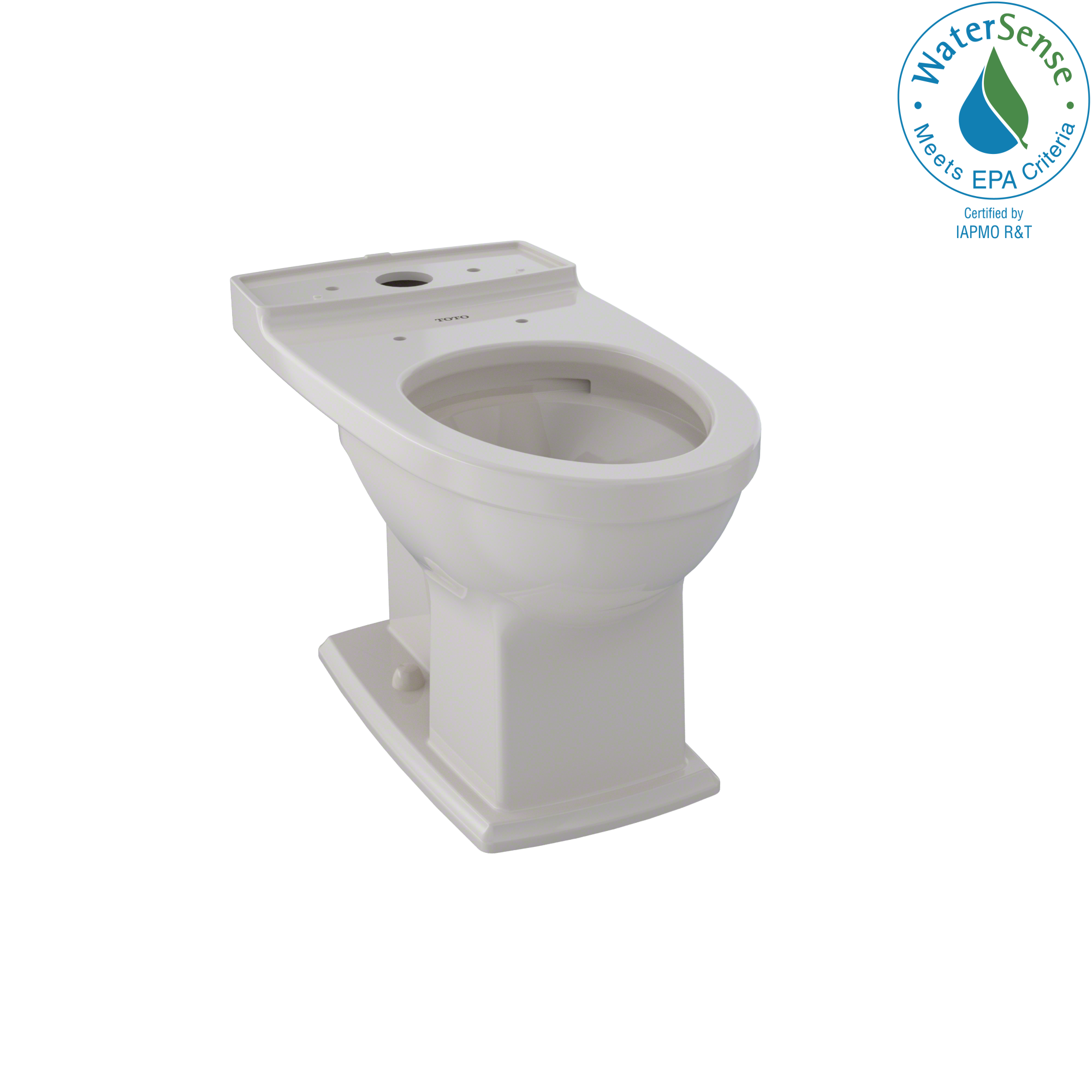 TOTO CT494CEFG#12 Connelly Universal Height Elongated Toilet Bowl With Cefiontect - Sedona Beige