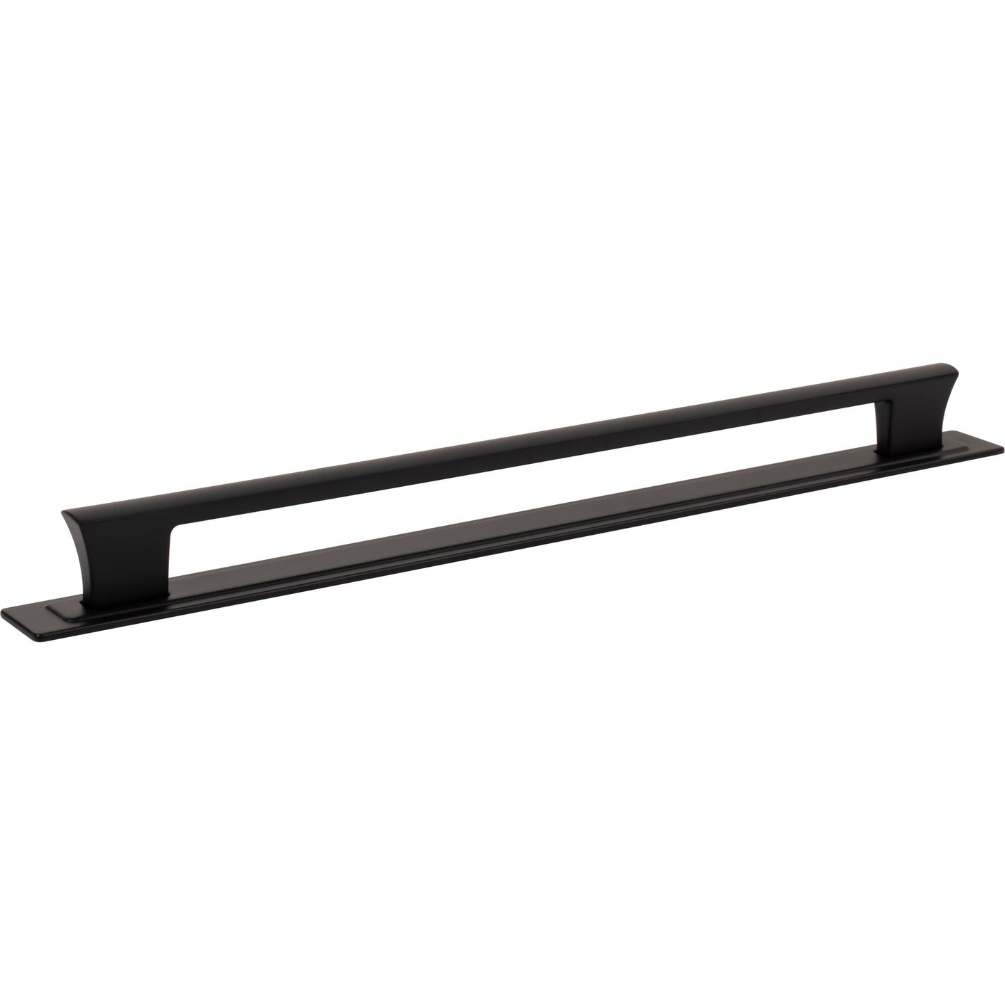 ATLAS A6007-BL Zander 12" Center to Center Bar Pull - Matte Black