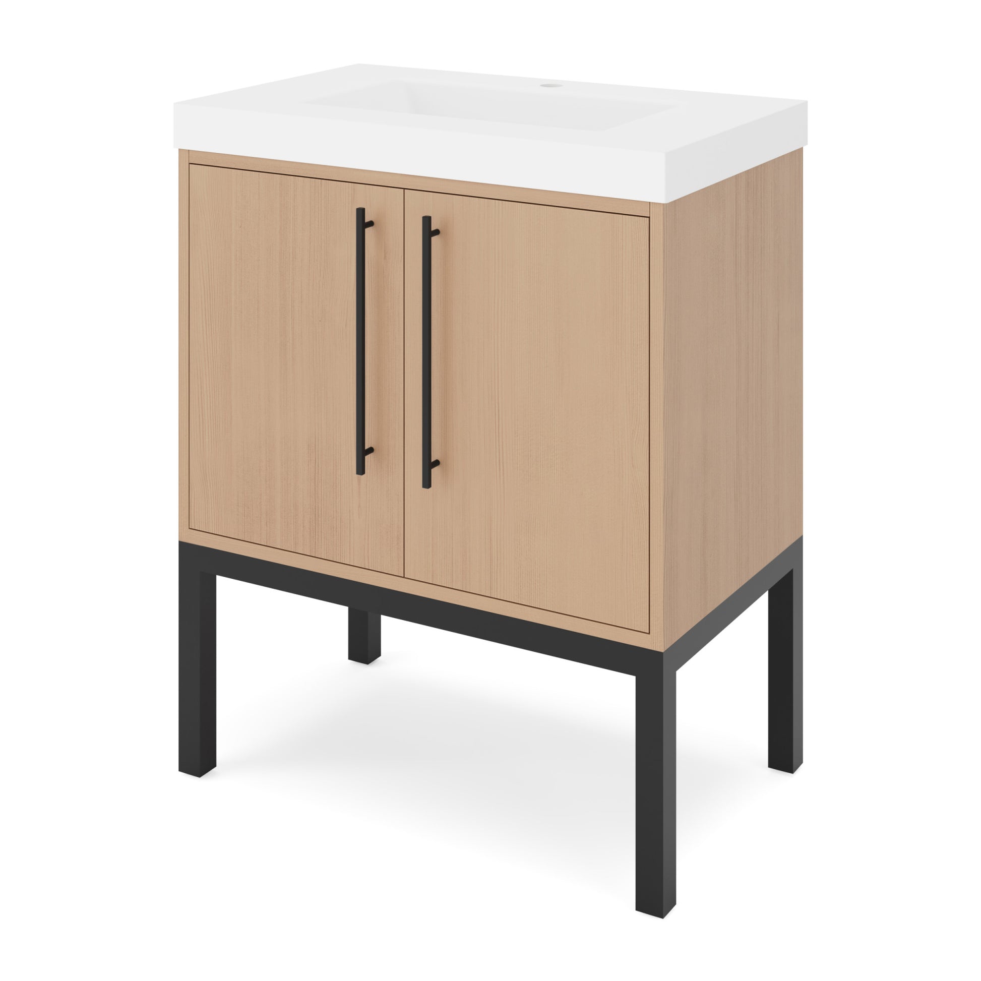 JEFFREY ALEXANDER VKTEM30NOSQRE - Natural Oak