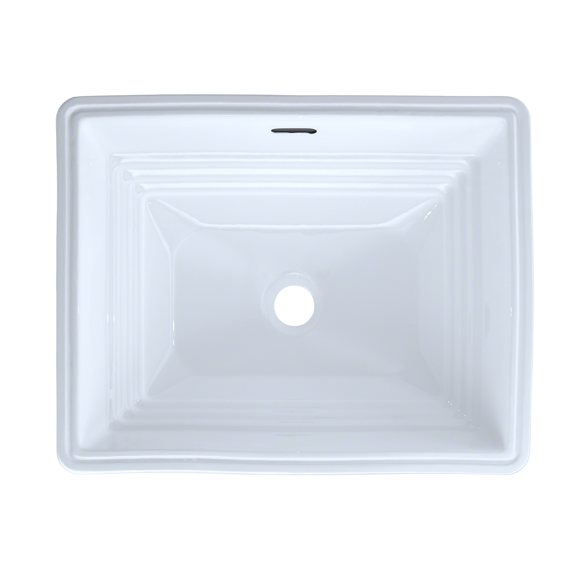 TOTO LT533#01 Promenade Rectangular Undermount Bathroom Sink - Cotton White