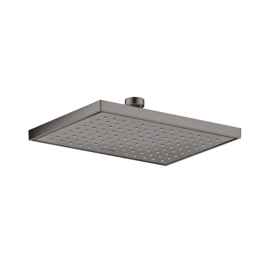 AXOR ShowerSolutions Showerhead Square 245/185 1-Jet, 2.5 GPM in Brushed Black Chrome