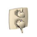 HANSGROHE 15728831 Ecostat Classic Thermostatic Trim with Volume Control and Diverter, Square - Polished Nickel