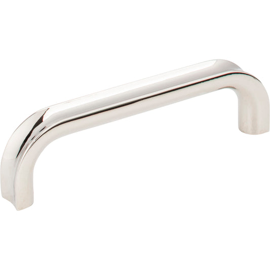 JEFFREY ALEXANDER 667-96NI Rae 96 mm Center-to-Center Bar Pull , Polished Nickel