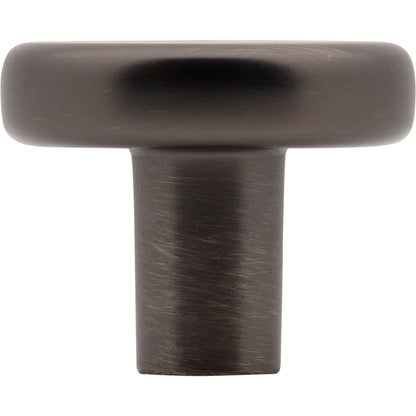 ELEMENTS 105BNBDL Gibson 1-1/4" Diameter Mushroom Knob - Brushed Pewter