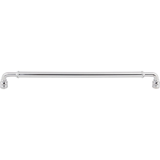 TOP KNOBS TK888PC Brixton 12" Center to Center Bar Pull - Polished Chrome