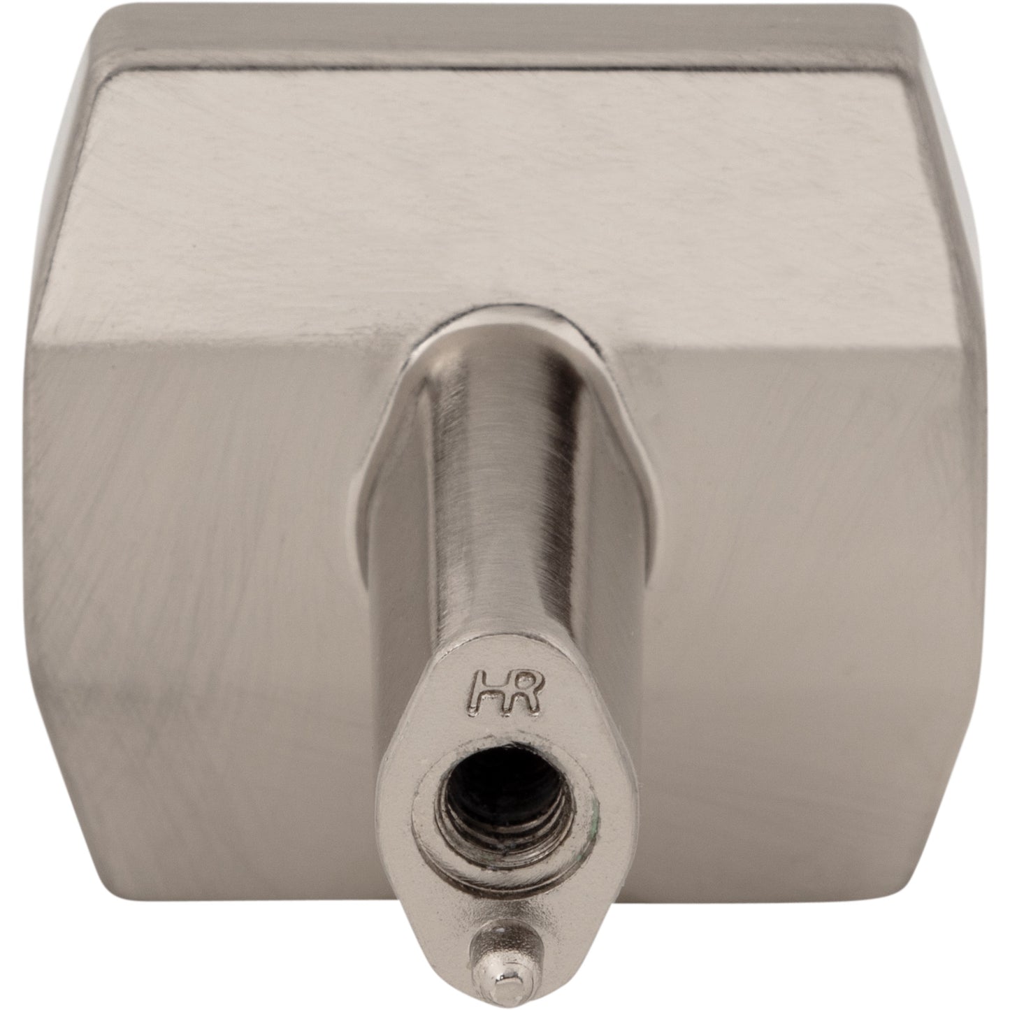 ELEMENTS 641SN William 1-1/4" Length Square Knob - Satin Nickel