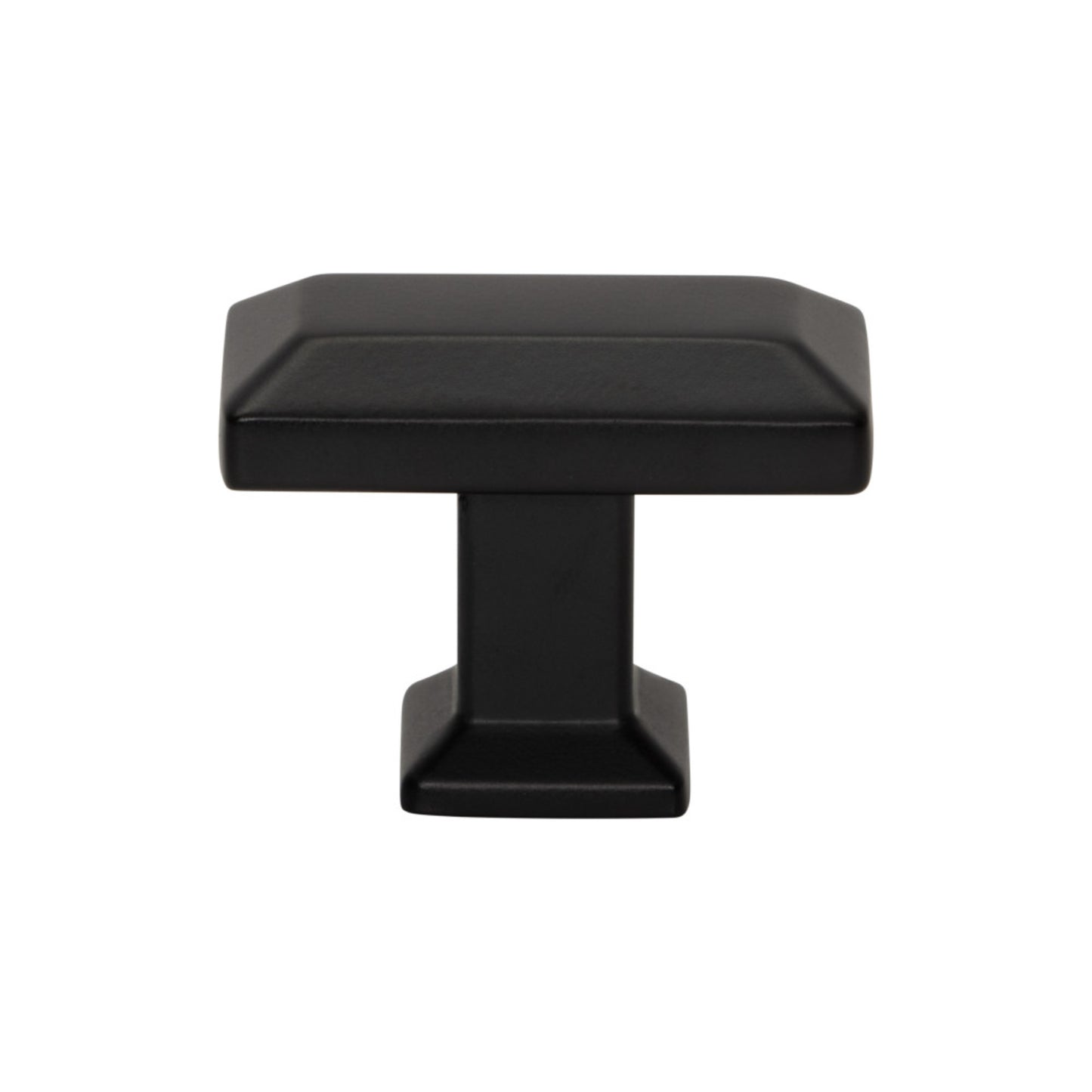 ATLAS A661-BL Sweetbriar Lane 1 3/8" Length Rectangle Knob - Matte Black