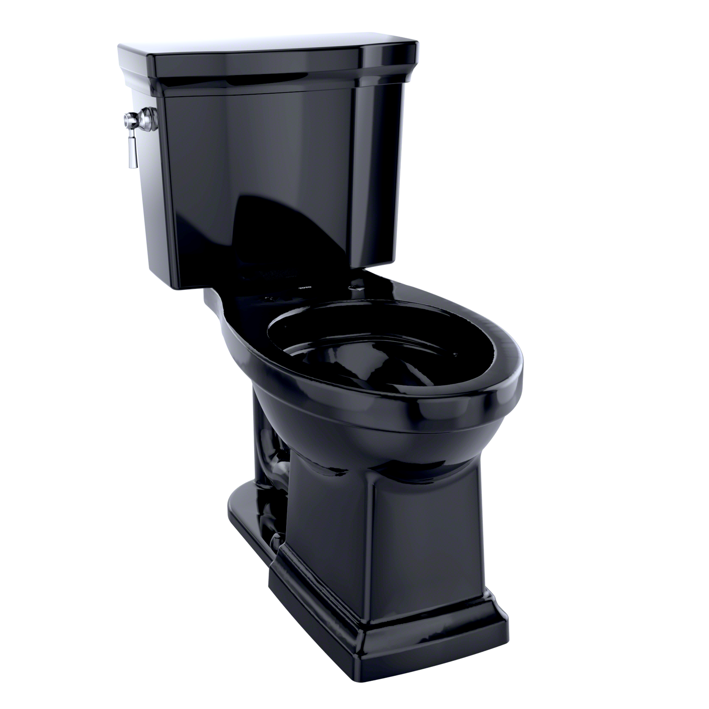 TOTO CST404CUF#51 Promenade II 1G Two-Piece Elongated 1.0 GPF Universal Height Toilet , Ebony