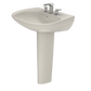 TOTO LPT242.8G#12 Prominence Oval Basin Pedestal Bathroom Sink with CeFiONtect for 8 inch Center Faucets , Sedona Beige