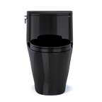 TOTO MS642124CEF#51 Nexus One-Piece Elongated 1.28 Gpf Universal Height Toilet With Ss124 Softclose Seat - Ebony