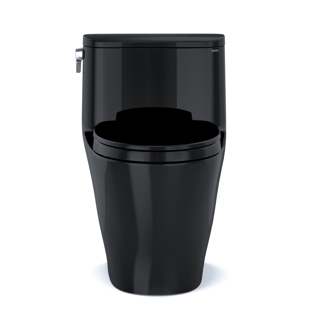 TOTO MS642124CUF#51 Nexus 1G One-Piece Elongated 1.0 Gpf Universal Height Toilet With Ss124 Softclose Seat - Ebony