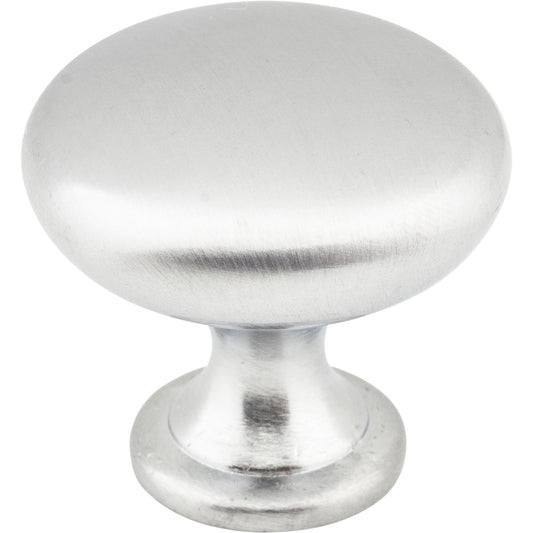 ELEMENTS 3910-BC Madison 1-3/16" Diameter Mushroom Knob - Brushed Chrome