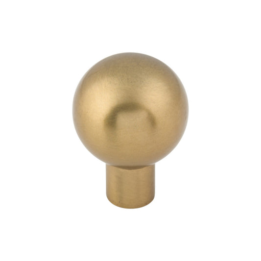 TOP KNOBS TK760HB Brookline 7/8" Diameter Round Knob - Honey Bronze