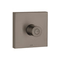 AXOR 10972341 ShowerSolutions Volume Control Trim 5" x 5" - Brushed Black Chrome
