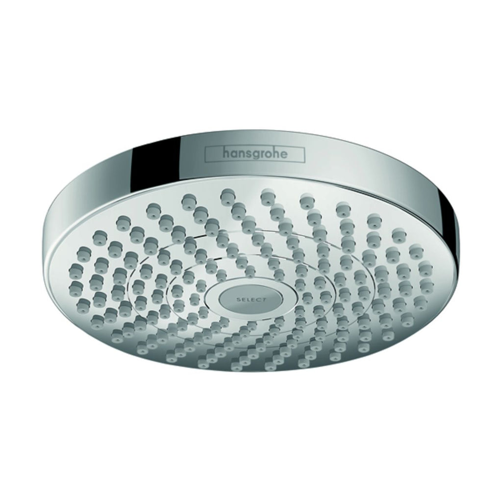 HANSGROHE 04388000 Croma Select S Showerhead 180 2-Jet, 1.8 GPM - Chrome