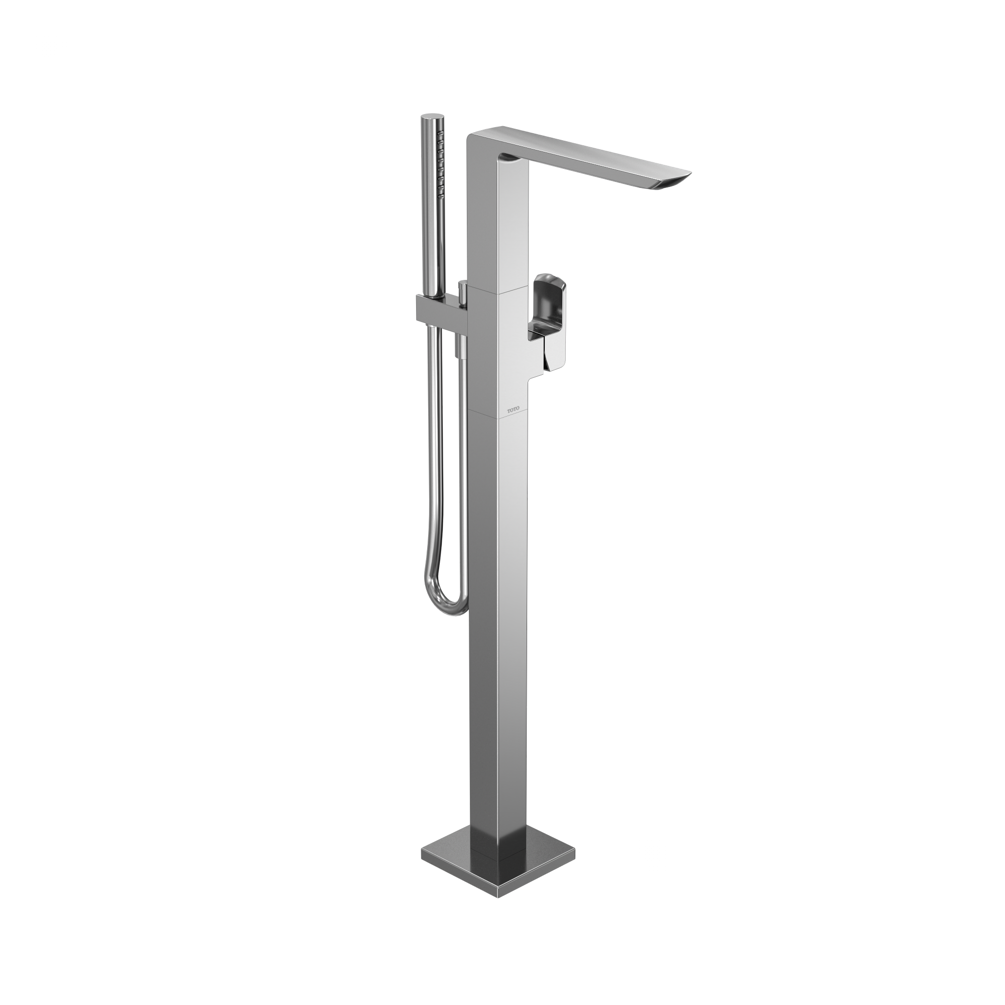 TOTO TBG02306U#CP Gr Single-Handle Freestanding Tub Filler Faucet With Handshower - Polished Chrome