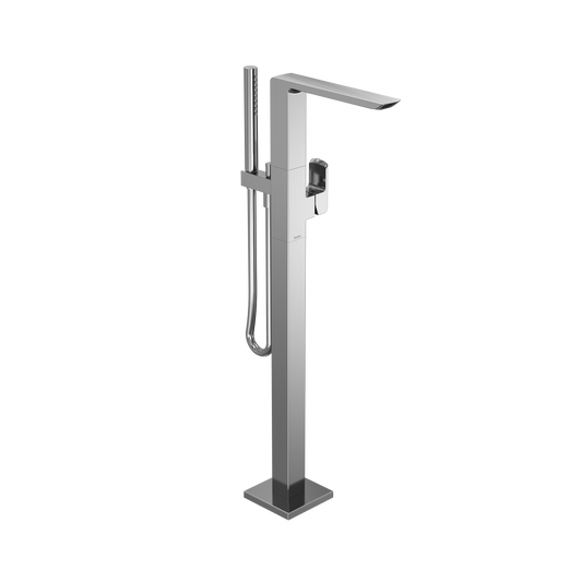 TOTO TBG02306U#CP Gr Single-Handle Freestanding Tub Filler Faucet With Handshower - Polished Chrome
