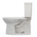 TOTO CST776CSG#11 Drake Two-Piece Elongated 1.6 Gpf Tornado Flush Toilet With Cefiontect - Colonial White