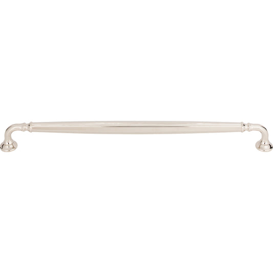 TOP KNOBS TK1056PN Barrow 12" Center to Center Bar Pull - Polished Nickel