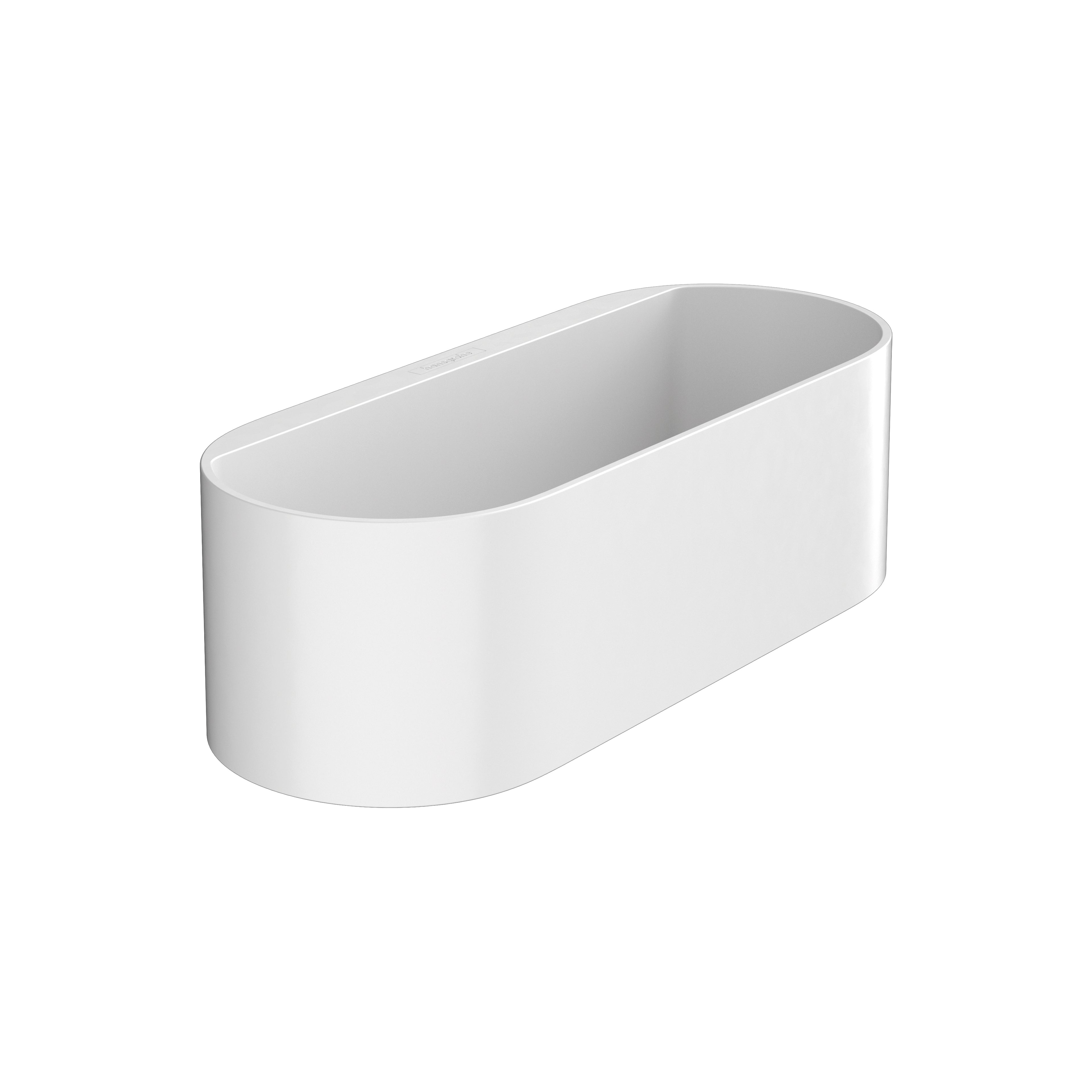 HANSGROHE 27912700 WallStoris Storage Basket- Deep - Matte White