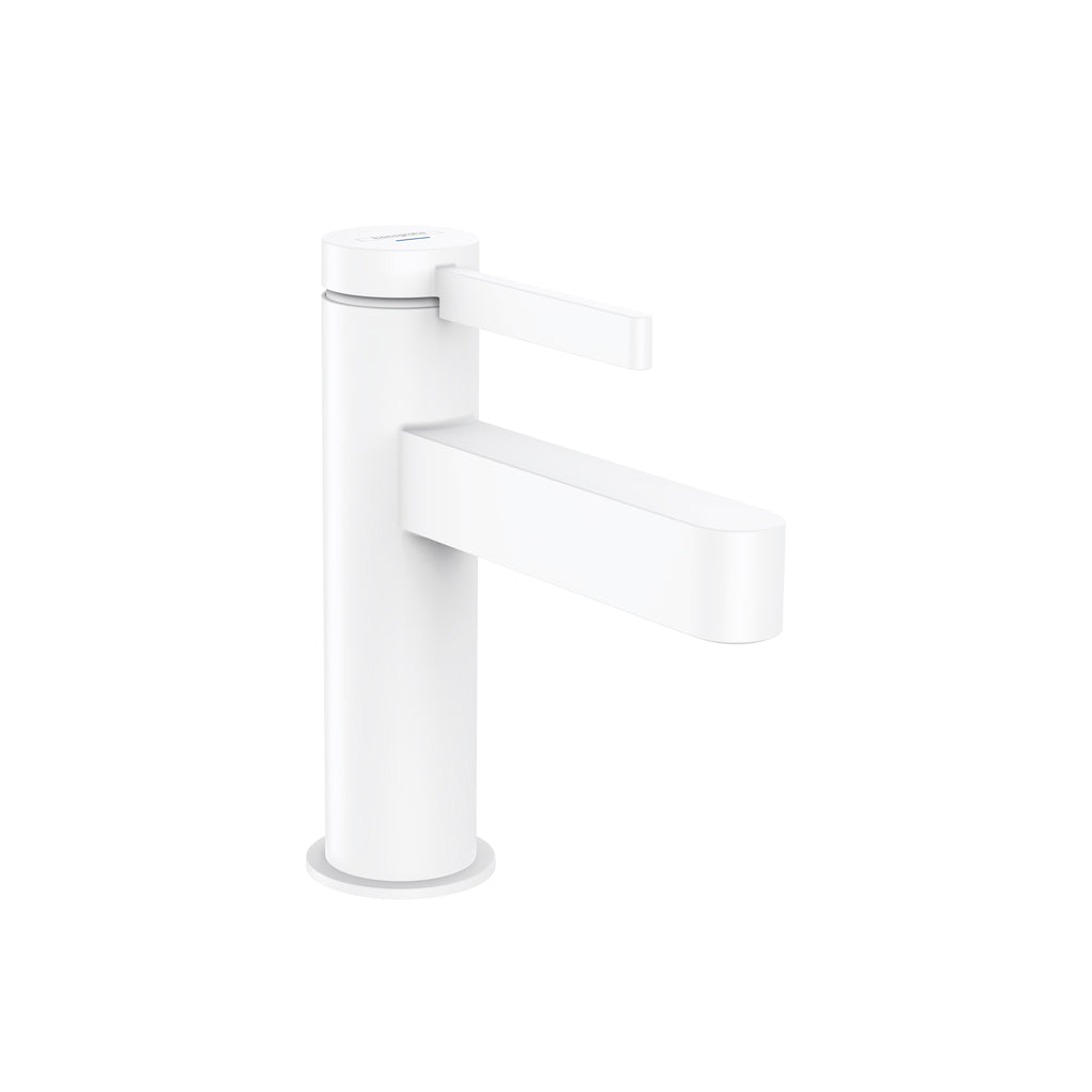 HANSGROHE 76010701 Finoris Single-Hole Faucet 100 with Pop-Up Drain, 1.2 GPM - Matte White