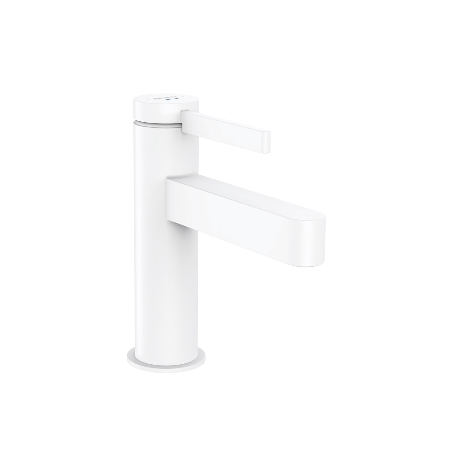 HANSGROHE 76010701 Finoris Single-Hole Faucet 100 with Pop-Up Drain, 1.2 GPM - Matte White