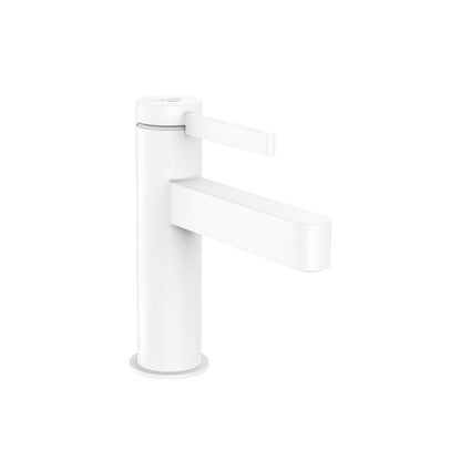 HANSGROHE 76010701 Finoris Single-Hole Faucet 100 with Pop-Up Drain, 1.2 GPM - Matte White