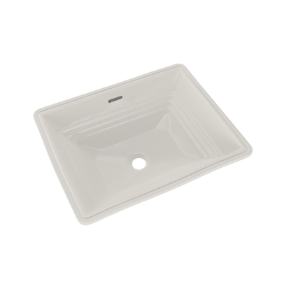 TOTO LT533#11 Promenade Rectangular Undermount Bathroom Sink - Colonial White