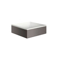 AXOR 42002340 Suite Sinks Square Sink without Overflow, 11 1/4" x 11 1/4" - Brushed Black Chrome