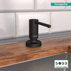 HANSGROHE 40448671 Talis Soap Dispenser - Matte Black