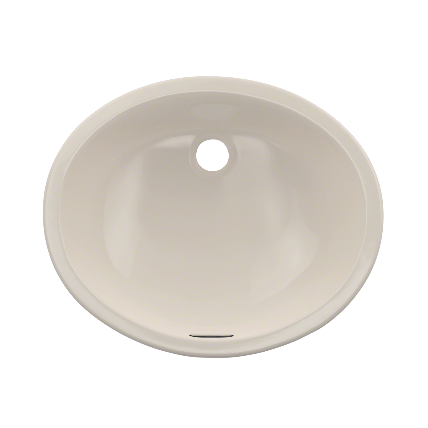 TOTO LT579G#12 Rendezvous Oval Undermount Bathroom Sink With Cefiontect - Sedona Beige