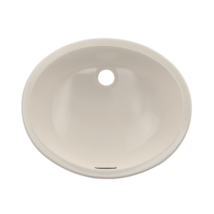 TOTO LT579G#12 Rendezvous Oval Undermount Bathroom Sink With Cefiontect - Sedona Beige