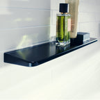 AXOR 42844340 Universal Circular Shelf, 16" - Brushed Black Chrome