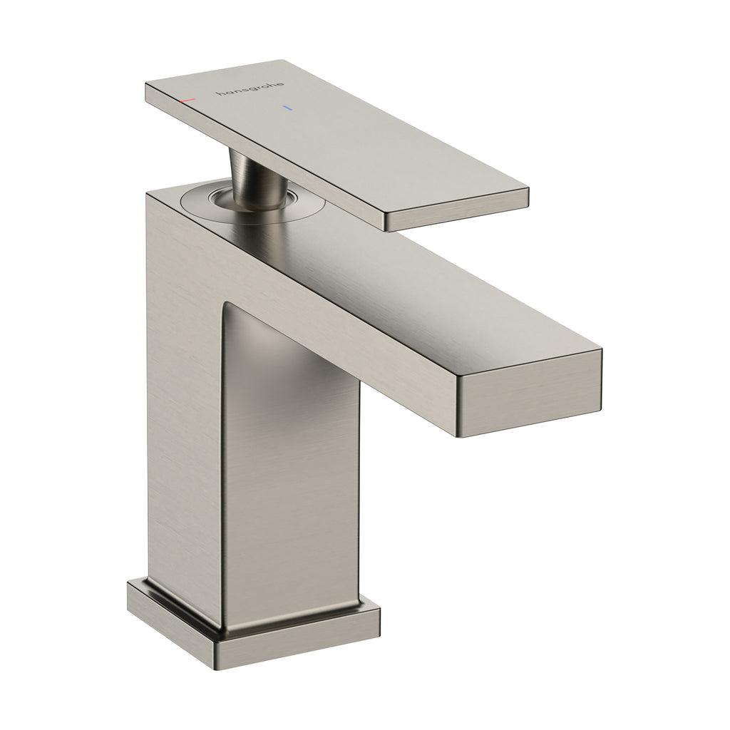 HANSGROHE 73002821 Tecturis E Single-Hole Faucet 80 with Pop-Up Drain, 1.2 GPM - Brushed Nickel