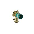 AXOR 36770181 ShowerSolutions Rough, Trio Diverter 5" x 5" with Shut-Off
