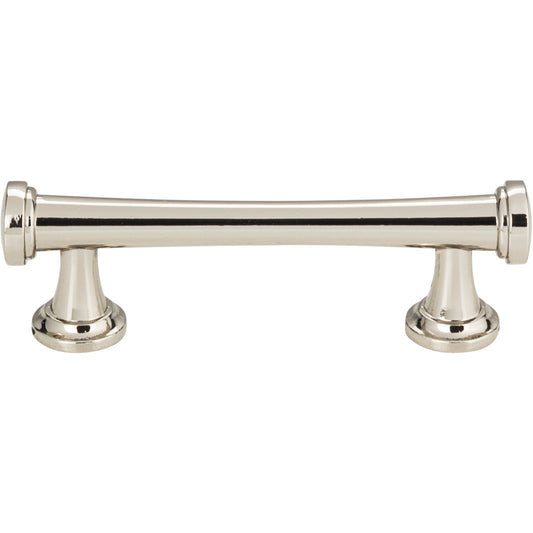 ATLAS 326-PN Browning 3" Center to Center Bar Pull - Polished Nickel