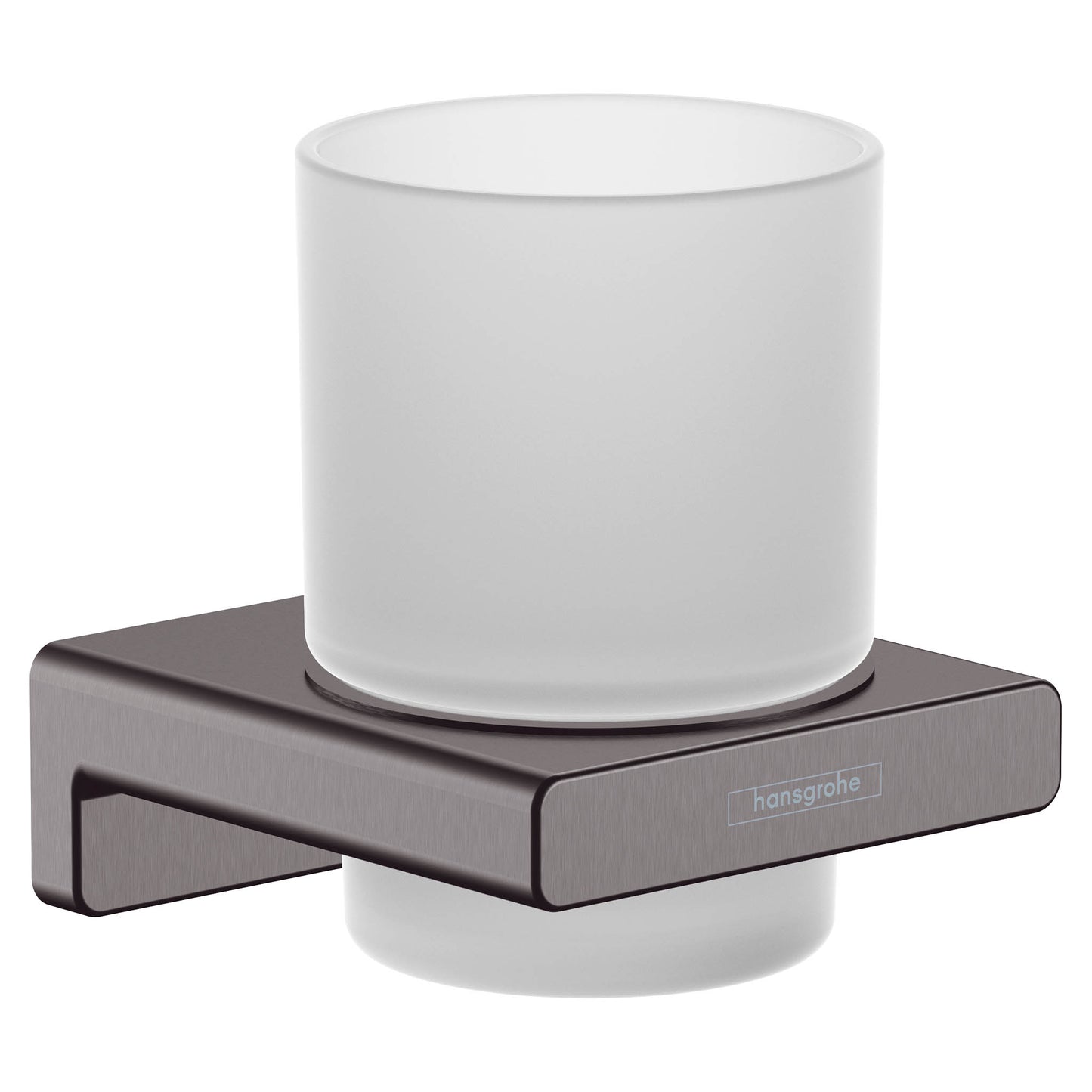 HANSGROHE 41749340 AddStoris Tumbler - Brushed Black Chrome