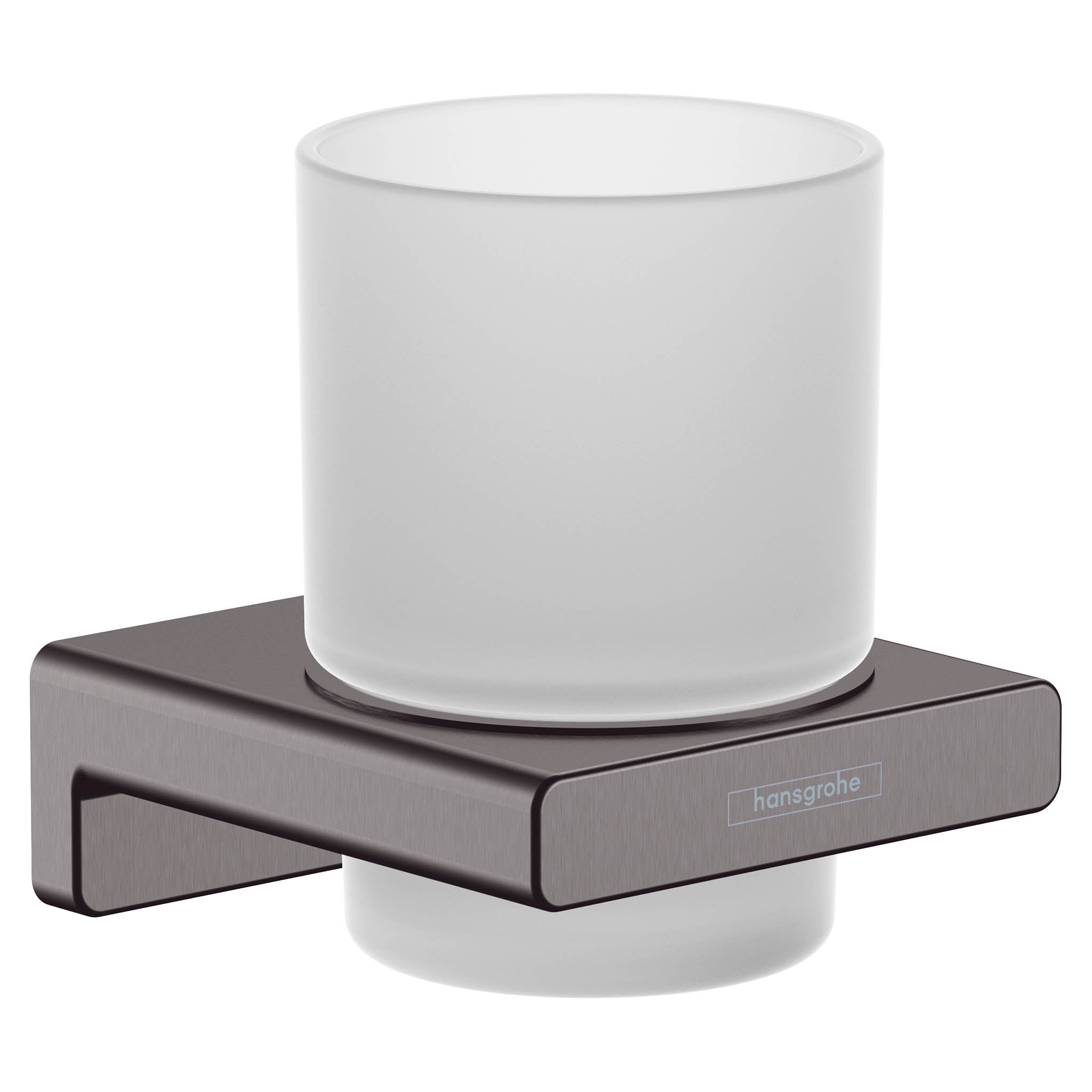 HANSGROHE 41749340 AddStoris Tumbler - Brushed Black Chrome