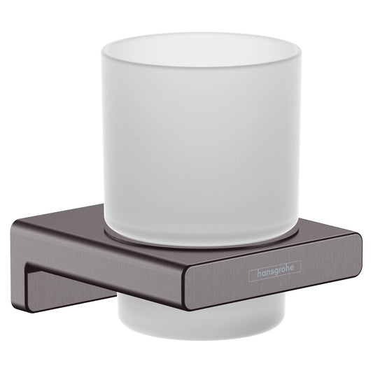 HANSGROHE 41749340 AddStoris Tumbler - Brushed Black Chrome