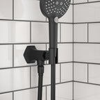 HANSGROHE 04831670 Locarno Handshower Holder with Outlet - Matte Black