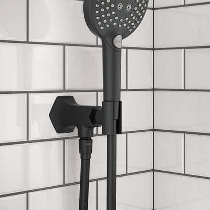 HANSGROHE 04831670 Locarno Handshower Holder with Outlet - Matte Black