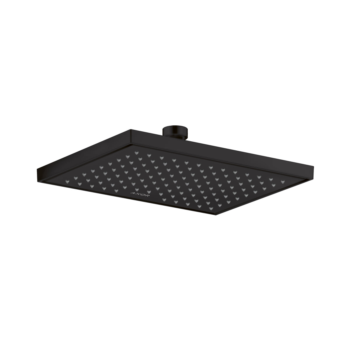 AXOR 35370671 ShowerSolutions Showerhead Square 245/185 1-Jet, 2.5 GPM - Matte Black
