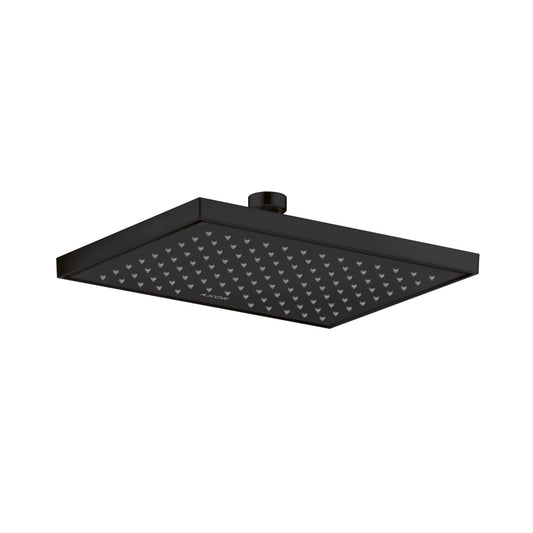 AXOR 35370671 ShowerSolutions Showerhead Square 245/185 1-Jet, 2.5 GPM - Matte Black