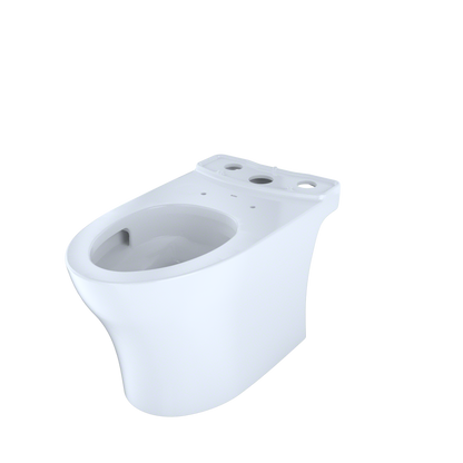 TOTO CT446CEGN#01 Aquia Iv Elongated Skirted Toilet Bowl With Cefiontect - Cotton White