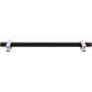 JEFFREY ALEXANDER 478-12MBPC Larkin 2 12" Center-to-Center Appliance Pull - Matte Black w/Polished Chrome