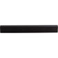 TOP KNOBS TK277BLK Modern Metro 8" Center to Center Finger Pull - Flat Black