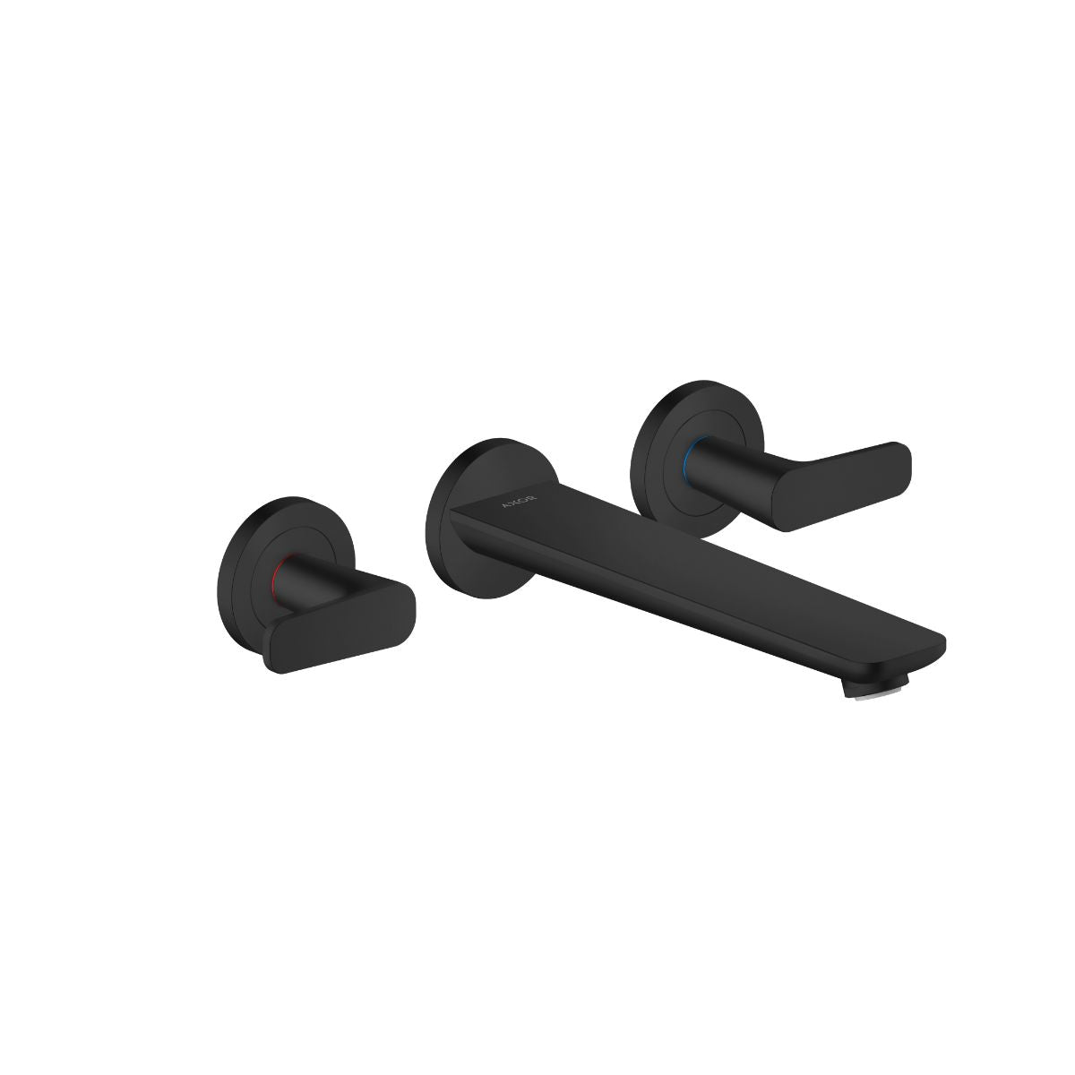 AXOR 49482671 Citterio C 3-Hole Wall-Mounted Tub Filler - Matte Black
