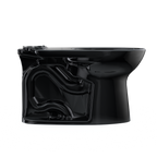 TOTO C776CE#51 Drake Elongated Tornado Flush Toilet Bowl - Ebony